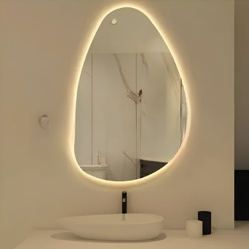 90x70 cm DOKUNMATİK LEDLİ AYNA -  (DİMMER ÖZELLİKLİ)