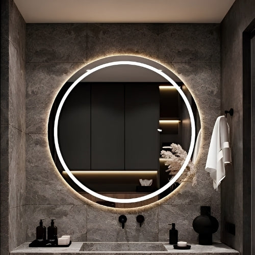 90 Cm Gün Işığı Ledli Ayna, Kumlamalı Banyo Lavabo Ofis Makyaj Kuaför Aynası